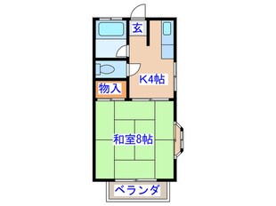 ｻﾝﾊｲﾂＵの物件間取画像